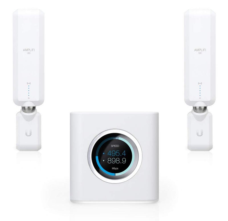 AmpliFi HD WiFi System by Ubiquiti Labs, Seamless Whole Home Wireless Internet Coverage, HD WiFi Router, 2 Mesh Points, 4 Gigabit Ethernet, 1 WAN Port, Ethernet Cable, Replaces Router & WiFi Extenders - Image 2