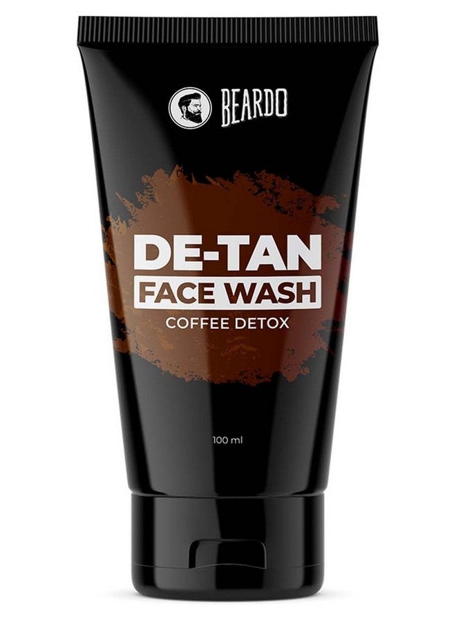 BEARDO غسول الوجه ديتان للرجال 100 مل؛ غسول الوجه للتحكم في دهون البشرة وإزالة السمرة للرجال؛ التخلص من سموم القهوة يخفف من التهاب الجلد وحروق الشمس، 3.4 أونصة سائلة - Image 1