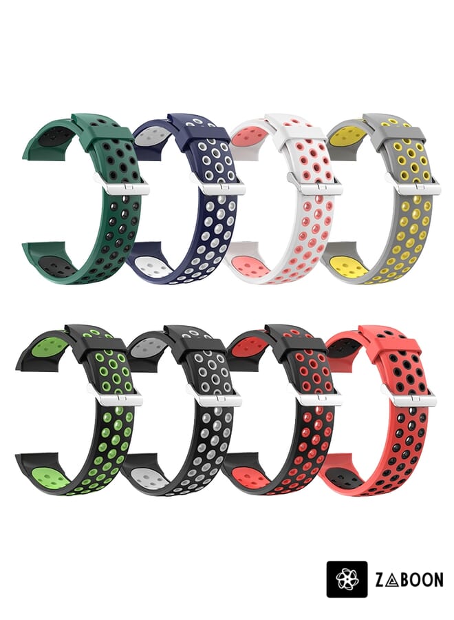 Zaboon Huawei Watch GT Cyber Two-Color Breathable Watch Band - Image 3