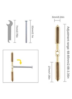 Excefore Cassette Restorer Screws Support Rod Kit 86 Type Cassette Repairer Switch Socket Cassette Screws Support Rod Wall Mount Switch Box Repair Electrical Accessories Tool  - Image 5
