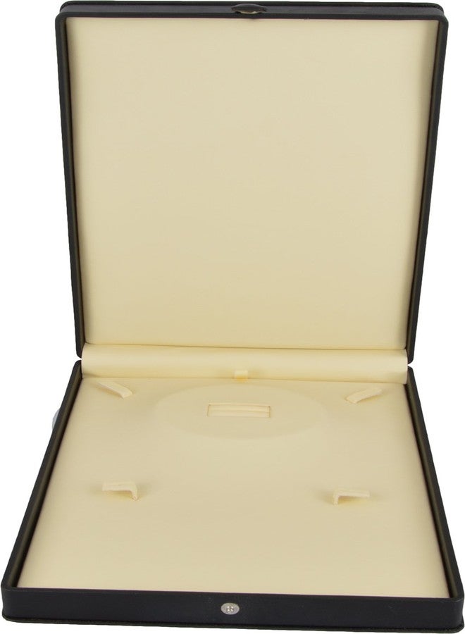 JP Black Leather Box for Jewelry JT-27 - Image 5