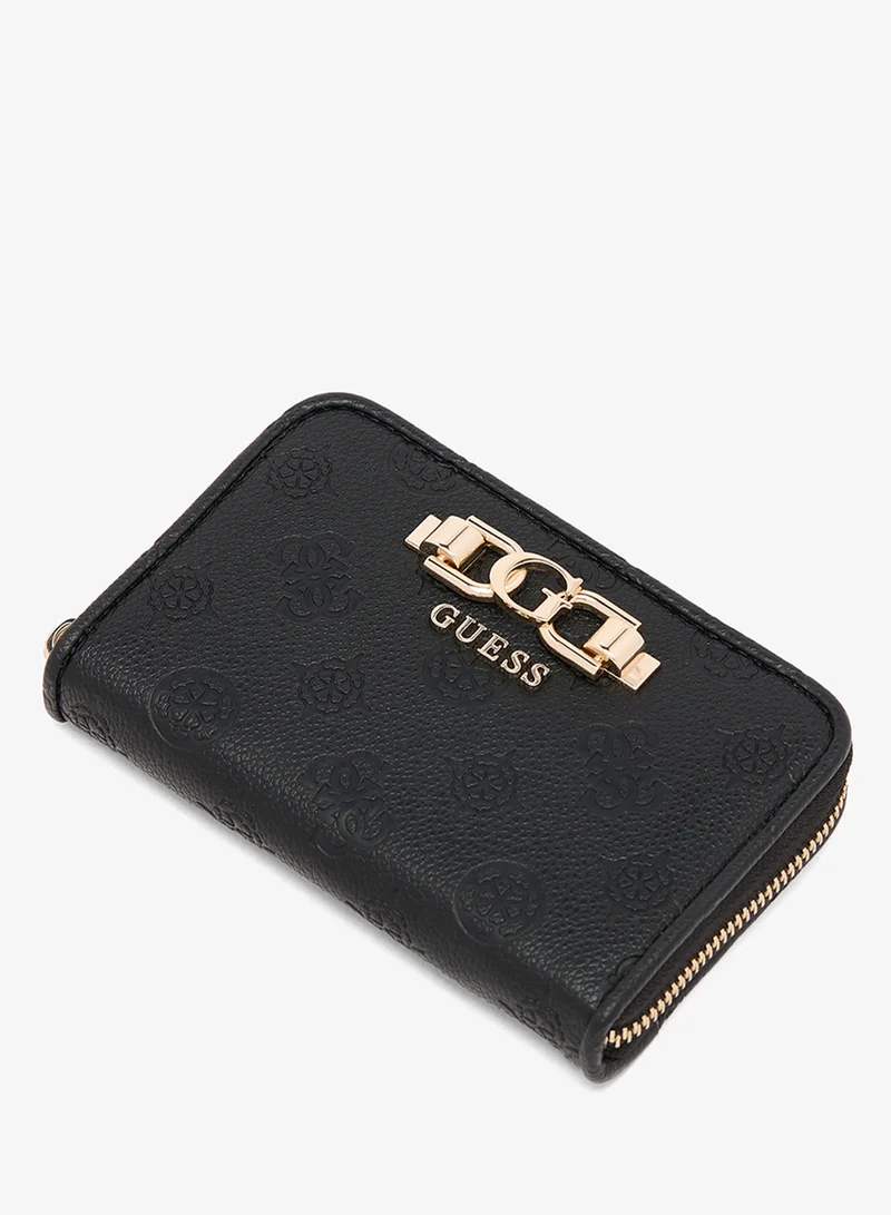 جس Anise Medium Zip Around Bi-Fold Wallet