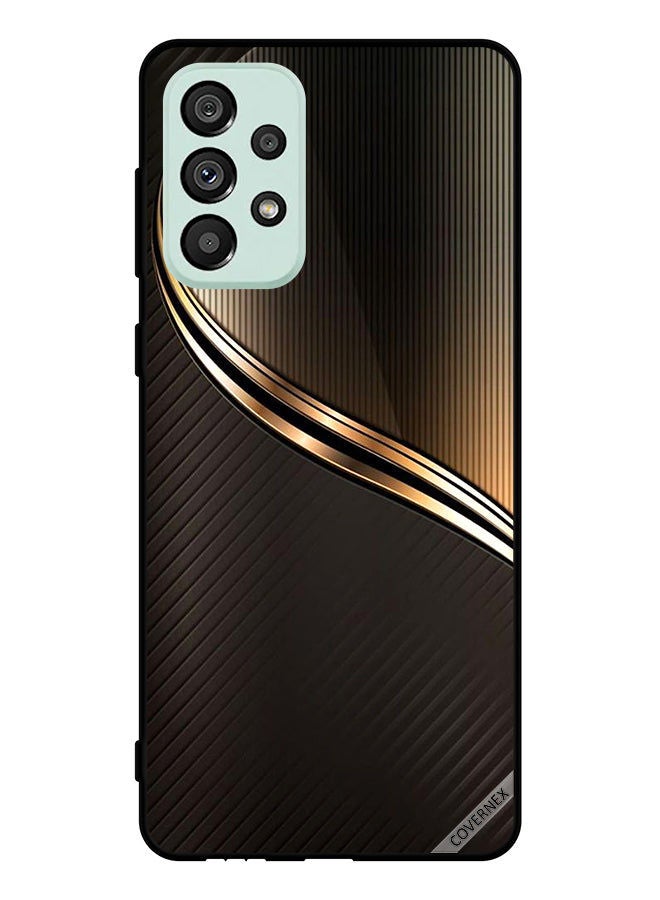 Covernex Protective Case Cover For Samsung Galaxy A73 5G Dark   Steal Pattern - Image 1