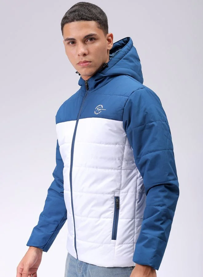 شركة المرآب الهندية Men Slim Fit Solid Bomber Jackets