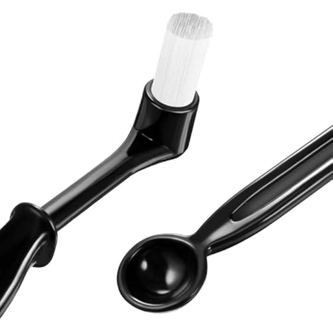 rayihni Espresso Machine Cleaning Kit  4 Brushes  Spoon  58Mm Stainless Steel Backflush Blind Filter For Optimal Performance - Image 4