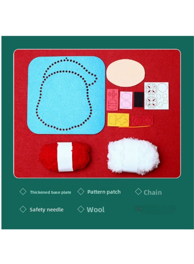 زينة عيد الميلاد مواد DIY للرسم بالخياطة اليدوية للأطفال - Image 3