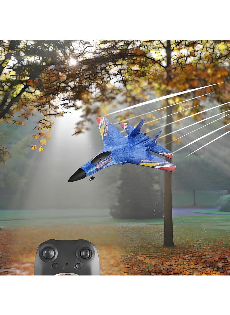 TOY GARDEN SU-27 Aircraft Radio Controlled Fighter Plane – RC Toy for Kids, Boys & Girls, Battery Charger, Light Effects, Indoor & Outdoor Fun, Beginner-Friendly  - Image 2