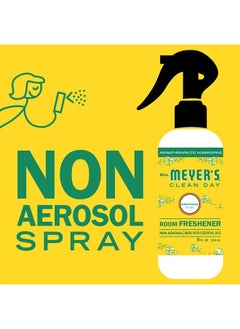 Mrs. Meyer's Clean Day Room and Air Freshener Spray, Non-Aerosol Spray Bottle Infused with Essential Oils, Honeysuckle, 8 fl. Oz  - Image 3