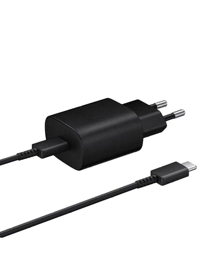 محول شحن سريع PD بقوة 25 واط  مع كابل USB-C إلى USB-C - شاحن صغير الحجم وسهل الحمل - Image 2