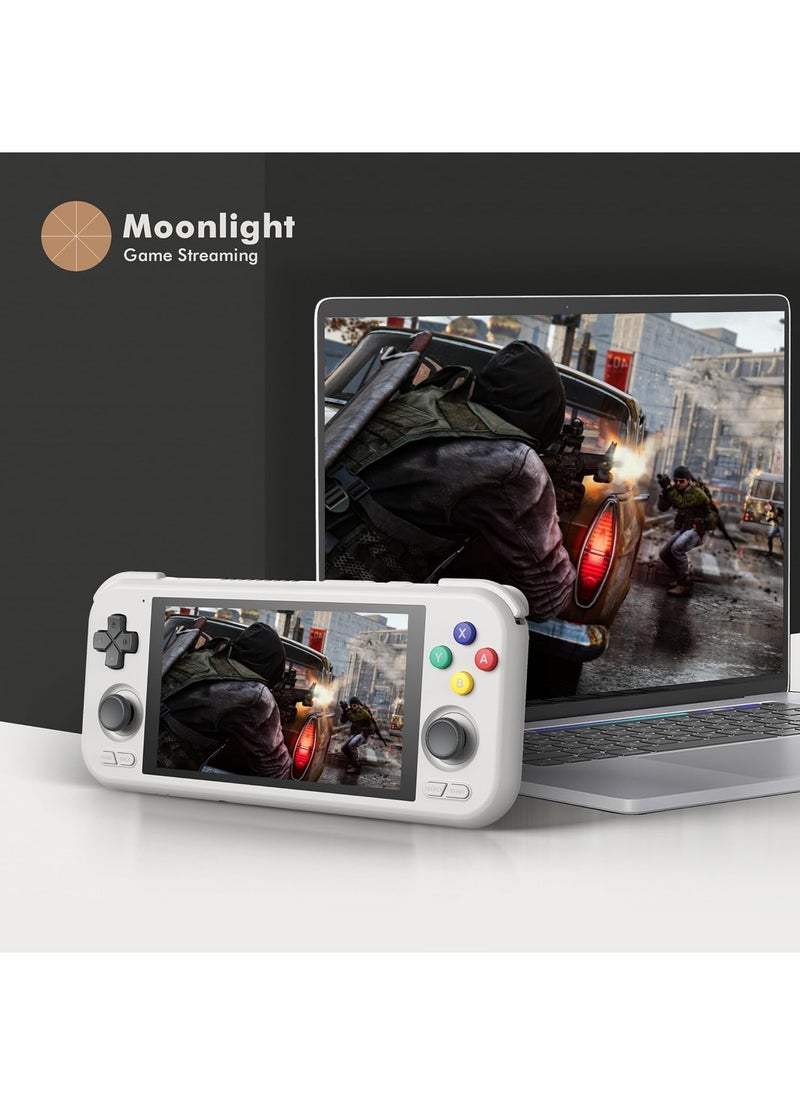 Retroid Pocket 4 Pro Retro Game Handheld Console, Android Retro Game Console Multiple Emulators Console Handheld 4.7 Inch Display 5000mAh Battery Classic Games Console (Black)