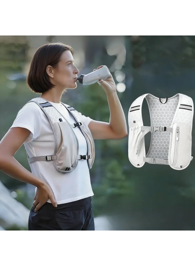 NAKODU Running Vest Hydration Backpack, Leak-Proof Water Bladder Lightweight Pack for Marathon, Trail Running, Cycling, Hiking & Mountaineering | Unisex for Men Women - Image 4