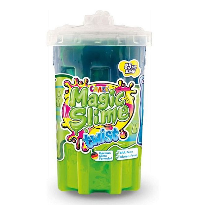 Craze Magic Slime Twist 85mL - Assorted Colors, Stress Relief Toy for Kids 3+, Includes Unicorn Toy, Fun & Calming - Image 1
