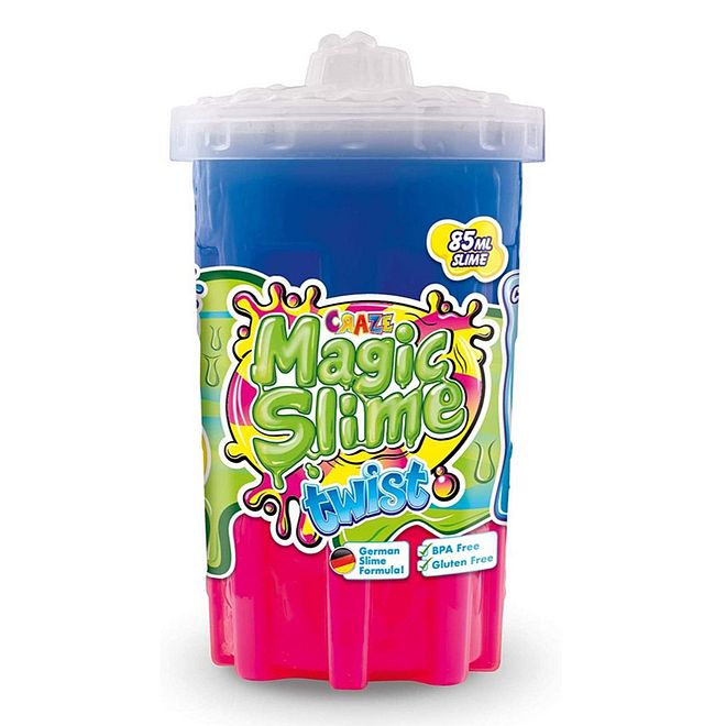 Craze Magic Slime Twist 85mL - Assorted Colors, Stress Relief Toy for Kids 3+, Includes Unicorn Toy, Fun & Calming - Image 3