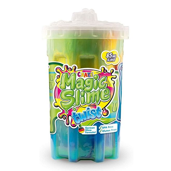 Craze Magic Slime Twist 85mL - Assorted Colors, Stress Relief Toy for Kids 3+, Includes Unicorn Toy, Fun & Calming - Image 4