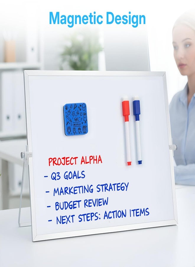 OWLKELA 10 Pcs Magnetic Dry Erase Markers with Eraser, Fine Tip Whiteboard Markers, Low Odor Dry Erase Set, 8 Color White Board Markers for Office, Home, Classroom - Image 4