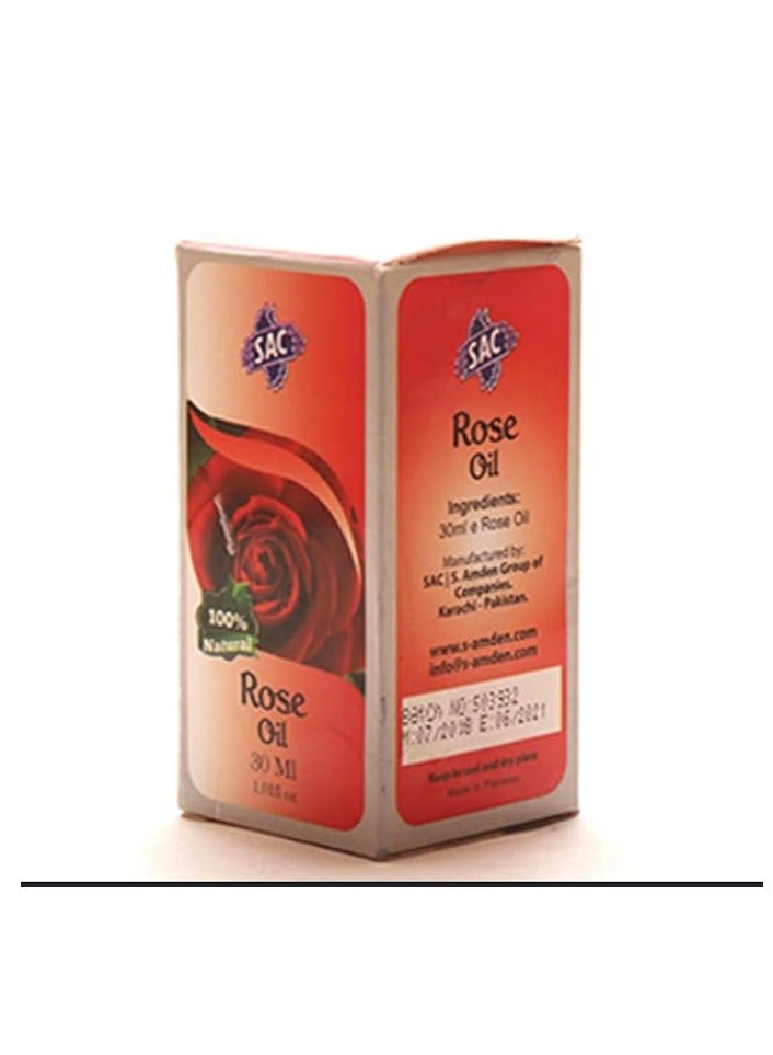 SAC NATURAL ROSE OIL 30 ML
