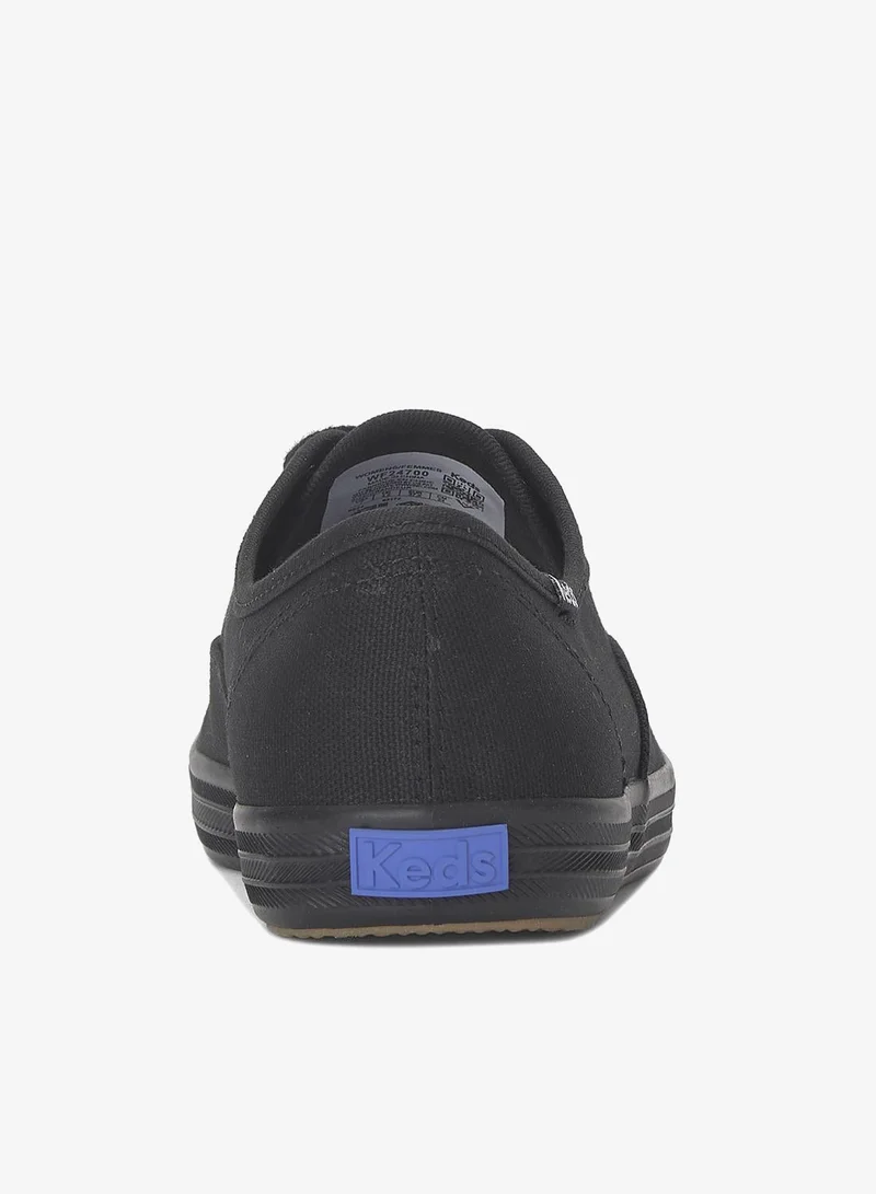 Keds Black/Black Keds Women's Champion Originals Lace Up Canvas Casual Sneaker Black for Women | Best Price UAE
