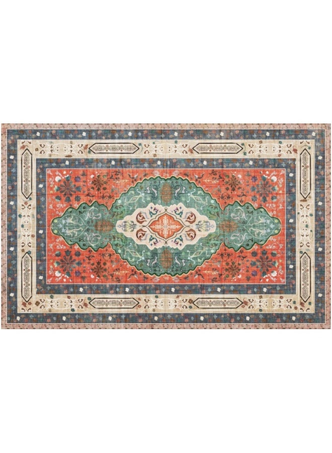 آنا سجادة كريستالية غير قابلة للانزلاق مقاومة للاهتراء للمنازل مقاس 80*120 سم لصالون الاستقبال - Image 1