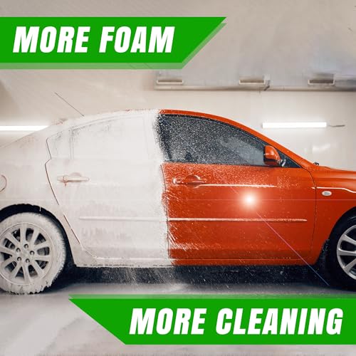 Groommm Car Shampoo Foam Wash (250ML) - Highly Concentrated | Snow Foam Car Shampoo For Bucket & Canon Wash | PH Neutral Bike Shampoo | Car Wash Liquid For Thick Suds | Removes Dirt & Grime - Image 3