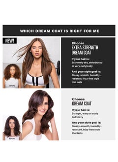 Color Wow COLOR WOW Extra Strength Dream Coat, powerful, ultra moisturizing, anti humidity treatment for extremely frizz prone hair; glassy smooth, straight + frizz resistant styles for up to 3-4 washes  - Image 3