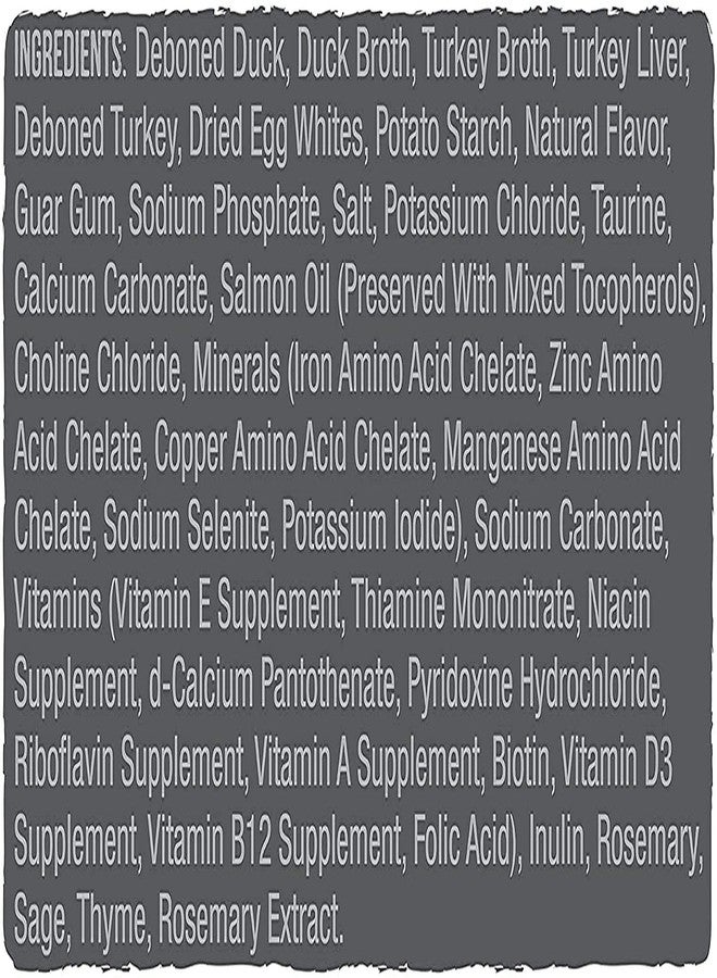 ميريك باك كنتري خالي من الحبوب، لحم حقيقي، طعام رطب للقطط، قطع من وصفة البط الحقيقي، قطع غنية بالبروتين في مرق، للقطط البالغة، 3 أونصة لكل عبوة (عبوة من 6) - Image 5