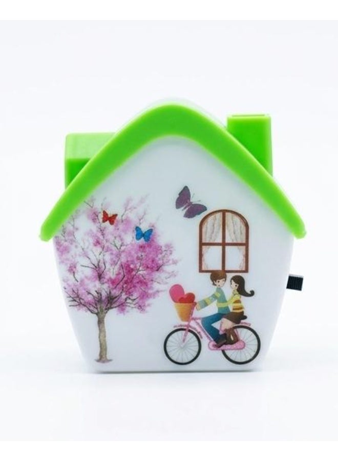 "Wanasa 'Happy Home' Illuminated Night Light - Perfect Decor for Bedrooms and Kids' Rooms, 1W White Light - Image 1