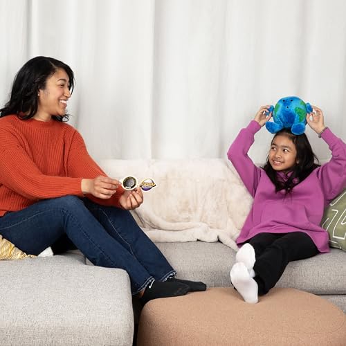 Celestial Buddies Little Earth Buddy | 10" Soft Stuffed Plush, Fun Planet Facts Tag for Kids – STEM Learning Educational Gift, Classroom & Homeschool Science Space Astronomy | 0+ - Image 5