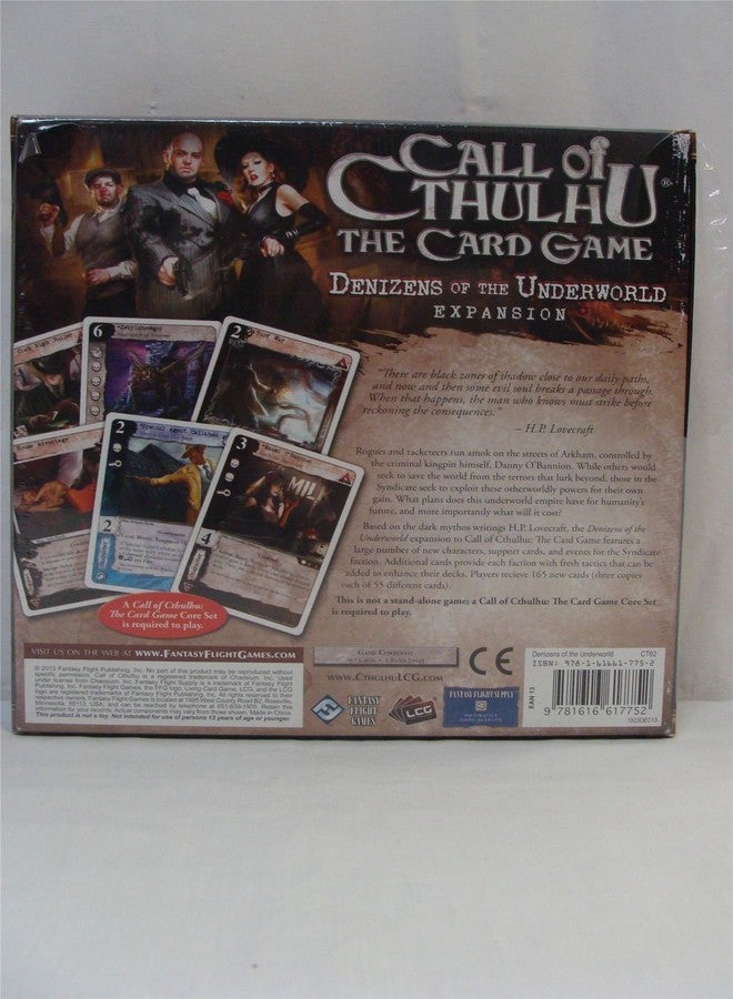 Fantasy Flight Games Call of Cthulhu LCG: Denizens of The Underworld - Image 2