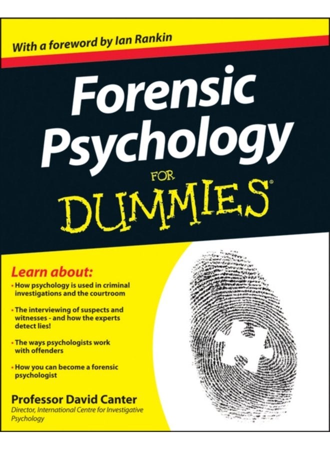 علم النفس الجنائي للمبتدئين - غلاف ورقي