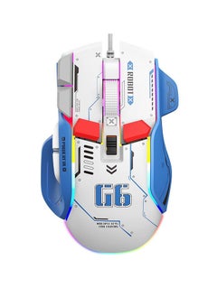 M MIAOYAN M MIAOYAN G6 mechanical mouse macro programming work mouse RGB colorful luminous desktop laptop gaming mouse  - Image 1