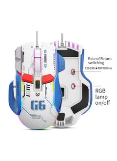 M MIAOYAN M MIAOYAN G6 mechanical mouse macro programming work mouse RGB colorful luminous desktop laptop gaming mouse  - Image 2