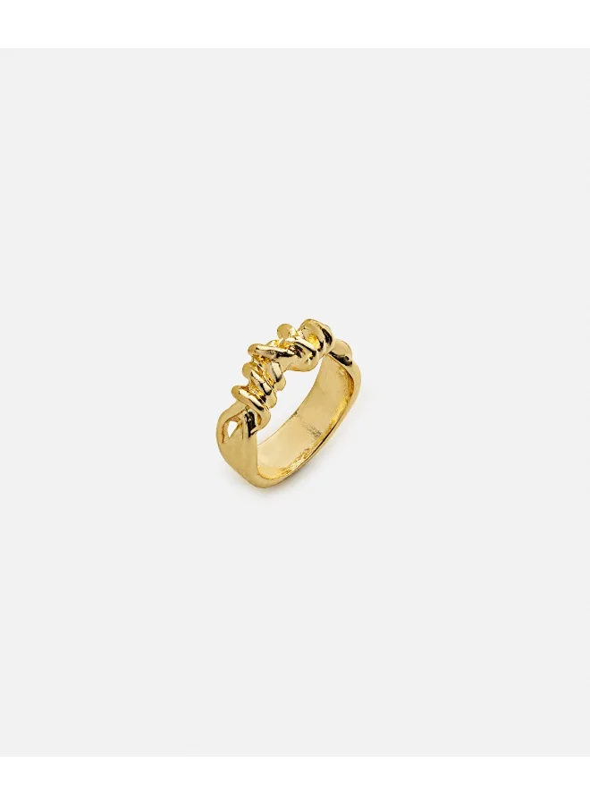 إبيكيول Textured Metal Ring