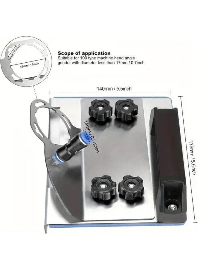 Angle Grinder Stand Precision Chamfering Tool Set For Tile And Woodworking - Image 2