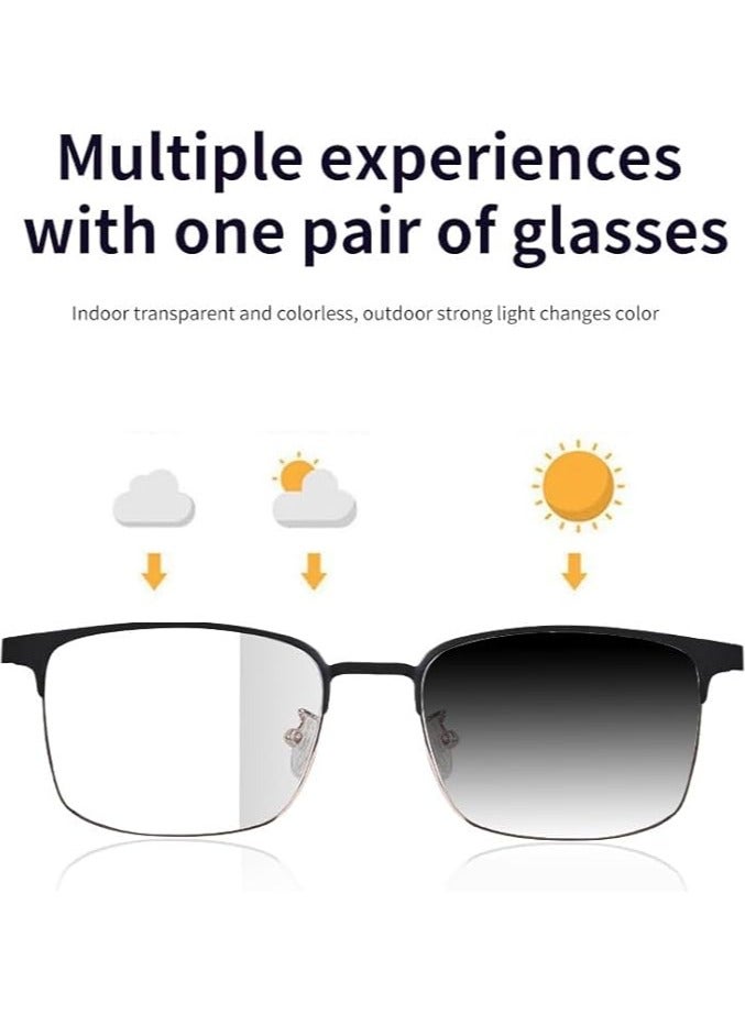 Smart Glasses Smart Sunglasses Audio Wireless Bluetooth Sunglasses Built-in Microphone and Speaker Suitable for music, calling, driving, polarized glasses  - Image 4