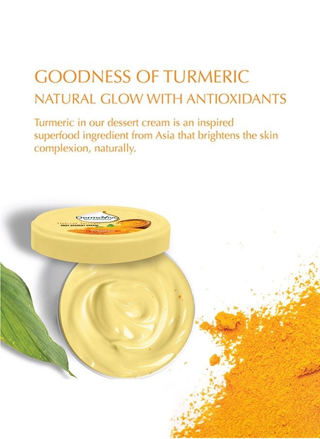 DermoViva - DermoViva Natural Fairness Body Dessert Cream | Enriched With Turmeric | For Non-Greasy, Bright & Healthy Skin - 70ml - Image 1