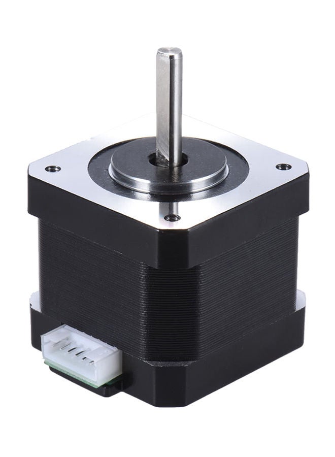 NIBEMINENT Nema 3D Printer Stepper Stepping Motor 2 Phase 0.9A 1.8 Degree 0.4N.M Black  - Image 1