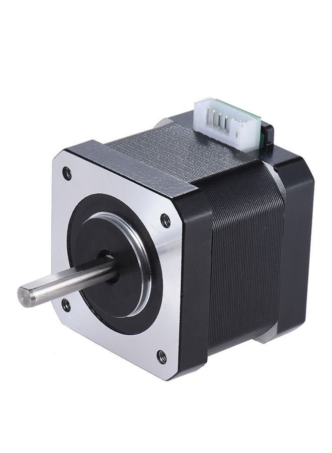 NIBEMINENT Nema 3D Printer Stepper Stepping Motor 2 Phase 0.9A 1.8 Degree 0.4N.M Black  - Image 2