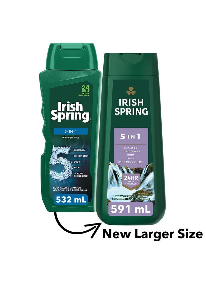 Irish Spring 5In1 Body Wash For Men 20 Oz - Image 2