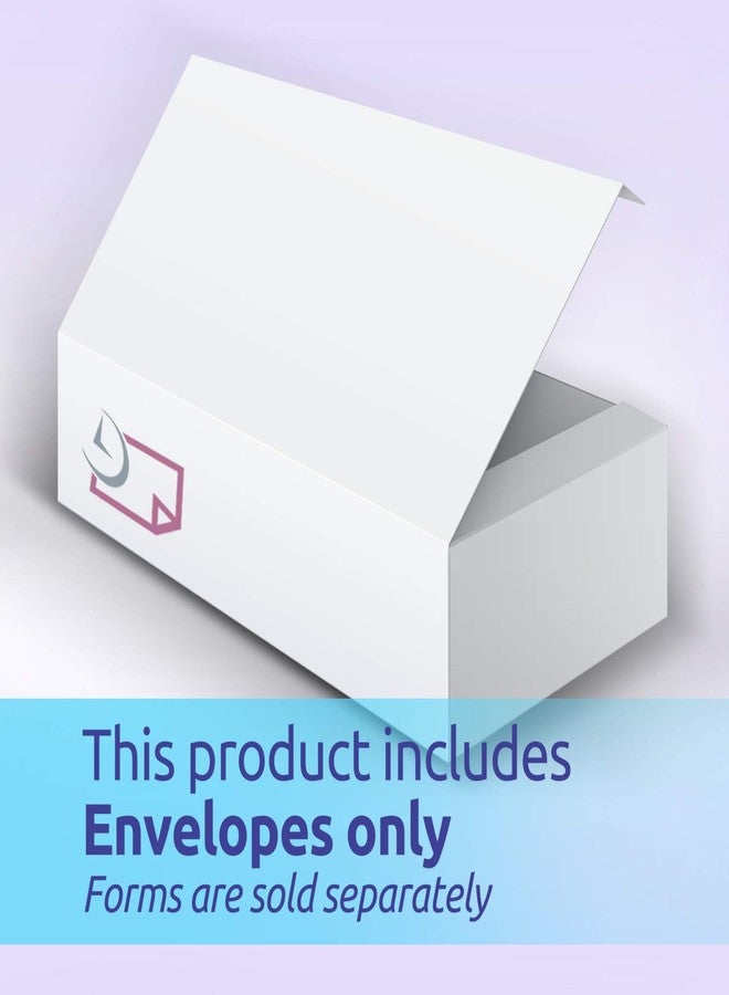 Next Day Labels 100 Envelopes, Designed to fit 2022 3-up Laser W-2 Forms, Horizontal Format - Image 5