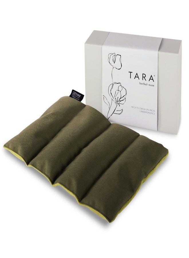 TARA Spa Therapy Herbal-Ease Aromatherapy Uni-Pack Pillow for Any Part of Body, Hot/Cold, Gift Box, Green Olive - Image 2