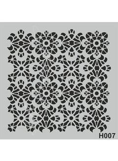 Tahtakalehobi H007 Stencil Painting Template 25X25 Cm. 
