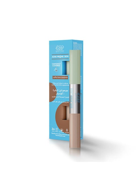 Acne-Prone Corrector + Concealer 2X6 ml (packaging may vary)