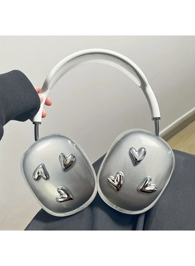 2pcs Transparent Protective Case Set For AirPods Max Scratch Proof Shell - Image 4