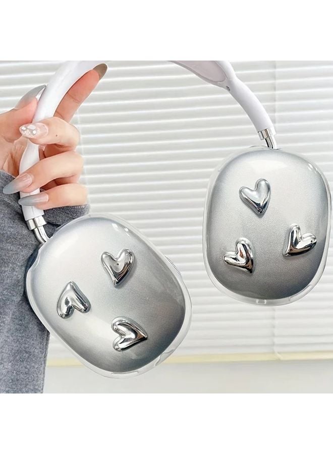 2pcs Transparent Protective Case Set For AirPods Max Scratch Proof Shell - Image 5