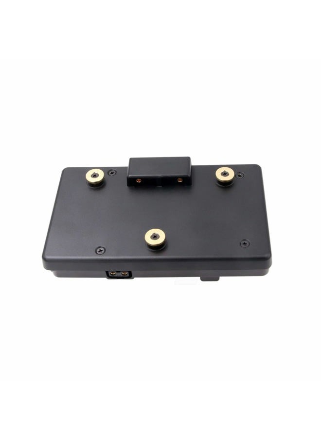 HangTon V Mount Battery Mounting Plate Adapter Converter to Gold Mount Lock Plate D-tap for Anton-Bauer IDX Sony ARRI RED Camera Charge - Image 2