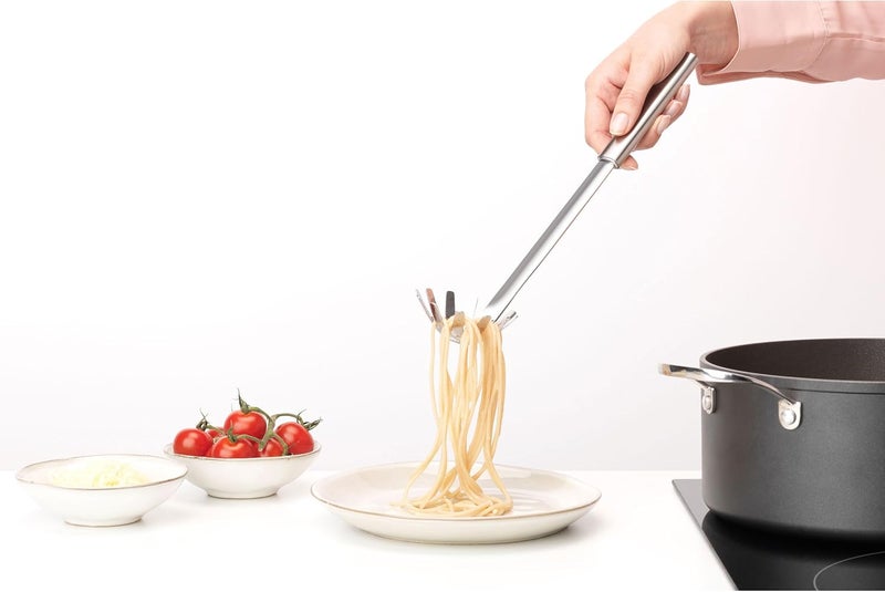 Brabantia Spaghetti Spoon Profile - Ergonomic Stainless Steel Serving Tool - Image 3