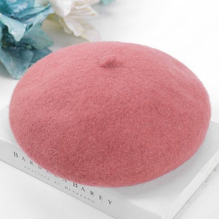 Vintage Wool Beret Autumn Winter Artistic Solid Color Cap Skin red - pzsku/Z3A73E2F4C2E395205BCAZ/45/1746217256/e513db5c-f816-4b9d-ad99-fa1f7652835a