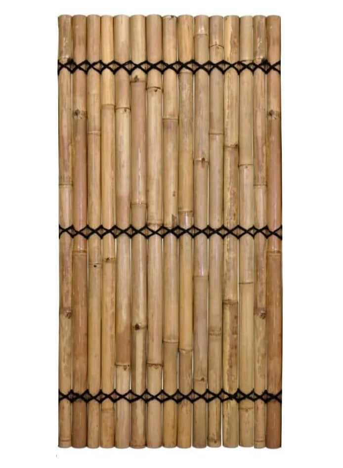 Egardenkart Egardenkart® Premium Half Split Bamboo Panel Fence - Natural and Sustainable Outdoor Privacy Screen  - Image 1