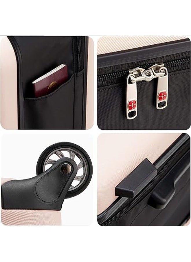 General - Compact foldable suitcase for business trips, ultra-slim (only 2.7 inches thick), stylish compressible and lightweight suitcase with TSA lock and silent wheels - Image 1