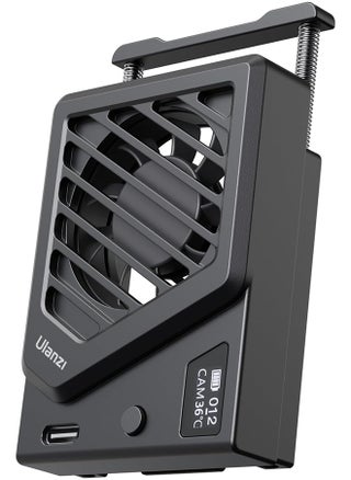 ULANZI Camera Cooling Fan Black New, Spring Telescopic Mounting Adjustable Mini Intelligent Cooling Fan Real-time Monitoring with Type-C Charging Port, Compatible with Sony Canon FUJIFILM Nikon - pzsku/Z3A7428EA2EA3DAC2CE57Z/45/1744476092/502e3b0f-48d6-438f-8cbc-77df1c2b728d